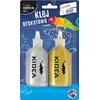 Κόλλα υγρή Kidea gold&silver gitter 2x40gr