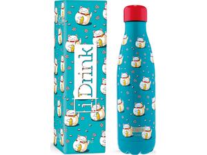 Μπουκάλι θερμός i drink id0086 therm bottle 500ml lucky cat