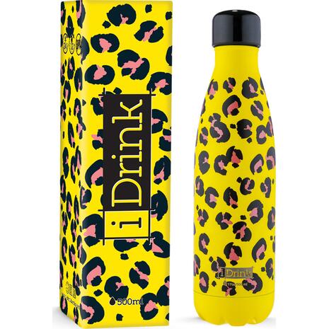 Μπουκάλι θερμός i drink id0076 therm bottle 500ml leopard