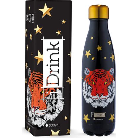 Μπουκάλι θερμός i drink id0077 therm bottle 500ml tiger