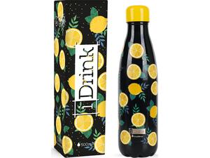 Μπουκάλι θερμός i drink id0071 therm bottle 500ml lemon