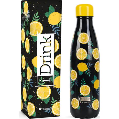Μπουκάλι θερμός i drink id0071 therm bottle 500ml lemon