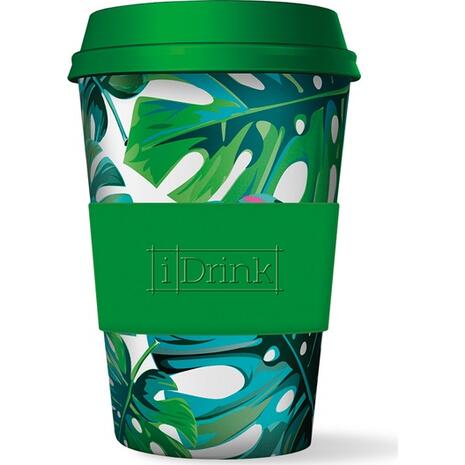 Kούπα θερμός i drink id0105 bamboo cup 435ml jungle