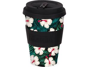 Kούπα θερμός i drink id0109 bamboo cup 435ml ibiscus