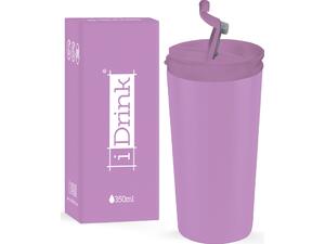Kούπα θερμός i drink id0215 travel mug 350ml purple