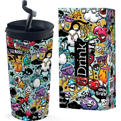 Kούπα θερμός i drink id0216 travel mug 350ml urban