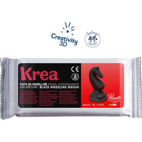 Πηλός TOY COLOR KREA 500gr μαύρος (Μαύρο)