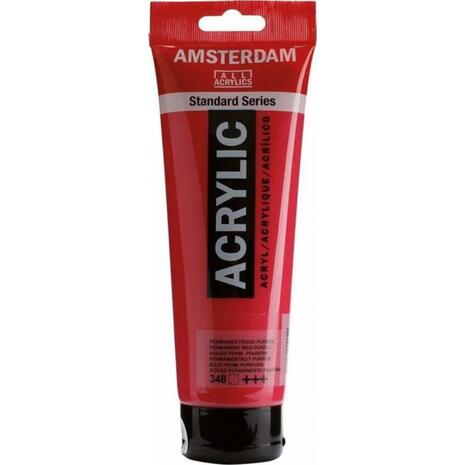 Ακρυλικό χρώμα Talens Amsterdam 348 permanent red purple 120 ml