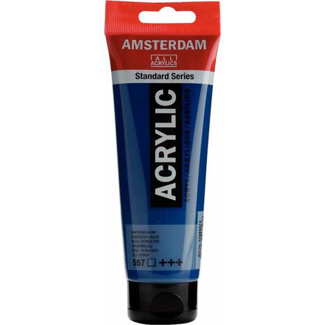 Ακρυλικό χρώμα Talens Amsterdam 557 grenish blue 120 ml