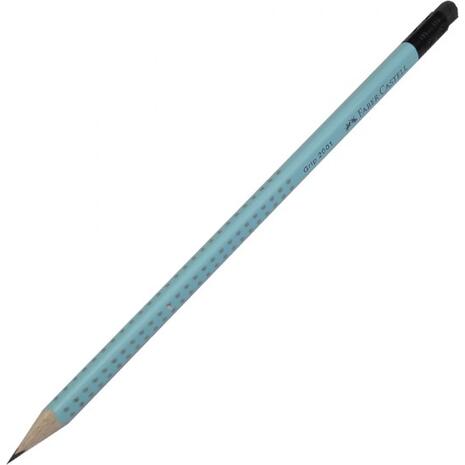 Μολύβι γραφίτη FABER CASTELL Grip 2001 μέντα με γόμα