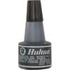 Μελάνι HUHUA ταμπόν εγχώριο μαυρο 30ml (Μαύρο)
