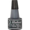 Μελάνι HUHUA ταμπόν εγχώριο μαυρο 30ml (Μαύρο)