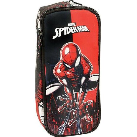 Κασετίνα οβάλ GIM spiderman comic (337-77144)