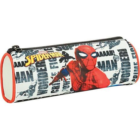 Κασετίνα βαρελάκι GIM spiderman pattern (337-78140)