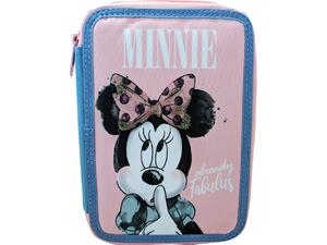 Κασετίνα γεμάτη διπλή GIM minnie fabulous (340-46100)