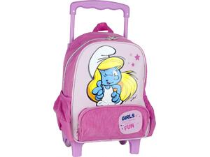 Τσάντα τρόλεϊ GIM mini smurfita (344-21073)