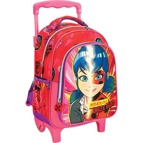 Σακίδιο τρόλεϊ GIM ladybug girl power (346-05072)