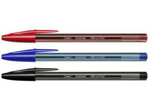 Στυλό διαρκείας BIC Cristal Exact Ultra Fine 0.7mm σε διάφορα χρώματα