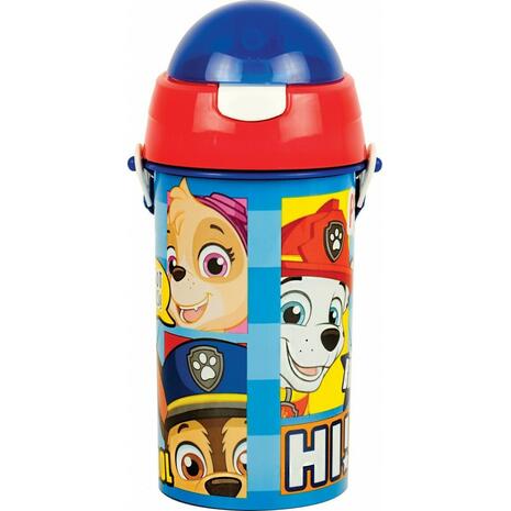 Παγουρίνο Πλαστικό GIM Pop Up Paw Patrol 500ml (555-18209)