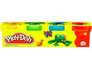 Βαζάκια Πλαστελίνης Play-Doh (συσκευασία 4 τεμαχίων)