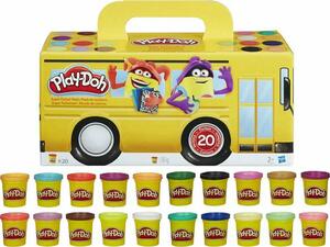 Βαζάκια Πλαστελίνης Play-Doh Super Color (συσκευασία 20 τεμαχίων)