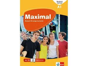 Maximal A1, Kursbuch mit Audios und Videos online + Klett Book-App (978-960-582-105-0)