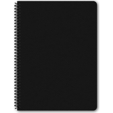 Τετράδιο σπιράλ TETTRIS Notes 17x24cm 3 θεμάτων 90 φύλλων  (Διάφορα χρώματα)