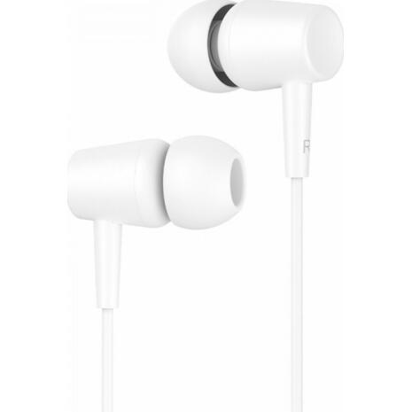 Ακουστικά CELEBRAT G13 με μικρόφωνο, 10mm, 1.2m, λευκό