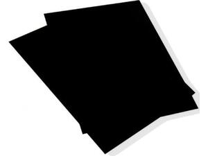 Οπισθόφυλλο βιβλιοδεσίας A4 μαύρο τύπου leather 230gr (1 τεμάχιο)