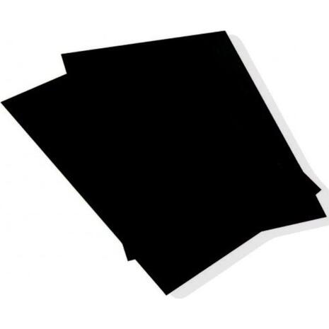 Οπισθόφυλλο βιβλιοδεσίας A4 μαύρο τύπου leather 230gr (1 τεμάχιο)
