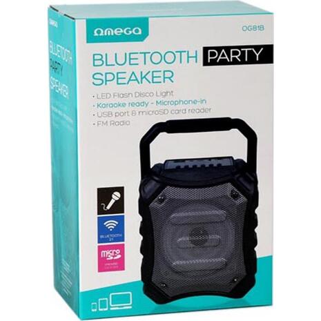 Ηχείο Bluetooth OMEGA 5W Μαύρο
