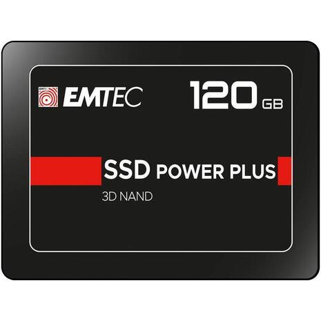 Εσωτερικός Σκληρός Δίσκος SSD EMTEC 120 GB POWER PLUS 3D NAND 2.5''