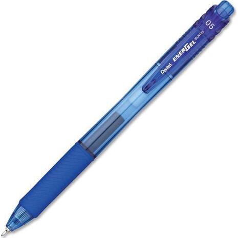 Στυλό gel Pentel Energel με κουμπί 0.5mm BLN105 (Μπλε)