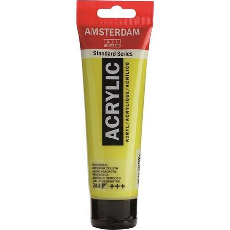 Ακρυλικό χρώμα Talens Amsterdam 243 greenish yellow 120ml