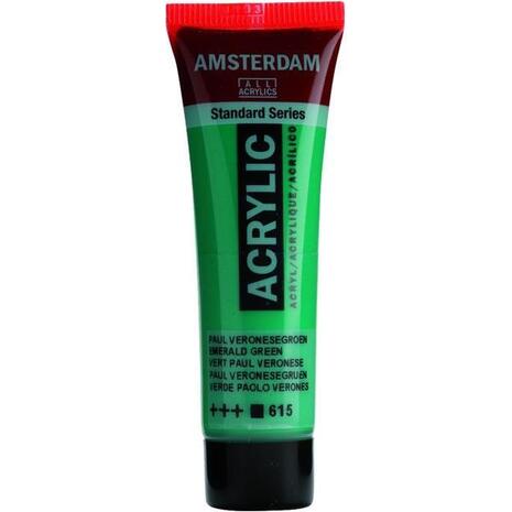 Ακρυλικό χρώμα Talens Amsterdam 615 emerald green 120ml