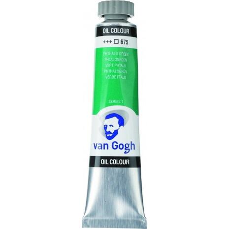 Χρώμα λαδιού Talens Van Gogh 20ml Νο675 Phthalo Green (series 1)