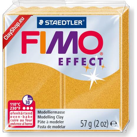 Πηλός STAEDTLER Fimo Effect 56gr No 11 metallic gold
