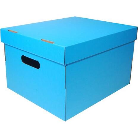 Κουτί αποθήκευσης χάρτινο Next Colors Α4 Υ19x30x25,5εκ γαλάζιο