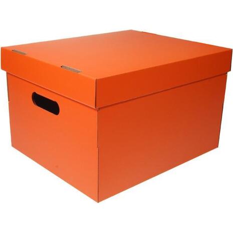 Κουτί αποθήκευσης χάρτινο Next Colors Α4 Υ19x30x25,5εκ πορτοκαλί