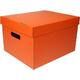 Κουτί αποθήκευσης χάρτινο Next Colors Α4 Υ19x30x25,5εκ πορτοκαλί