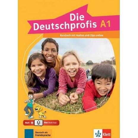 Die Deutschprofis A1, Kursbuch mit Audios und Clips online + Klett Book-App-Code (978-960-582-115-9)