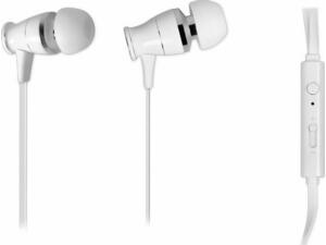 Ακουστικά Handsfree NOD L2M In-ear μεταλλικά με Βύσμα 3.5mm Λευκό