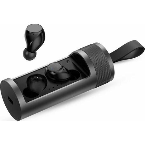 Ακουστικά Bluetooth NOD Soundtube TWS με αλουμινένια θήκη φόρτισης