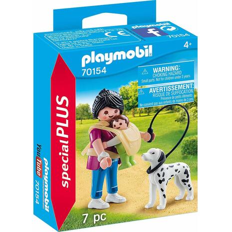 Playmobil Special Plus Μαμά Με Μωράκι & Σκυλάκι Δαλματίας 70154