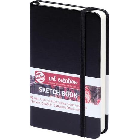 Μπλοκ Sketch Book Talens 9x14cm 80 φύλλων μαύρο (38913)