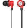 Ακουστικά CELEBRAT earphones D9 με μικρόφωνο κόκκινο