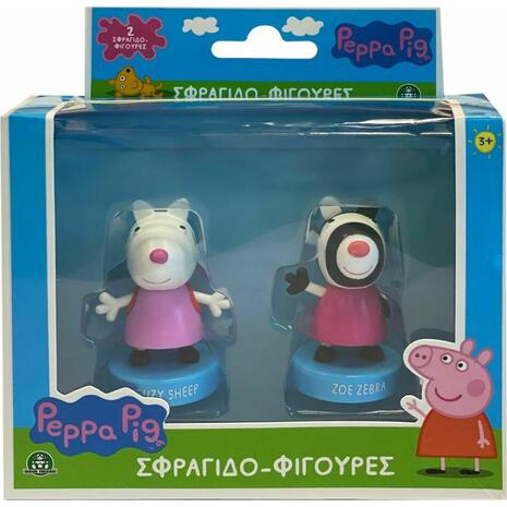 Peppa Pig Giochi Preziosi φιγούρες σφραγίδες (2 φιγούρες)