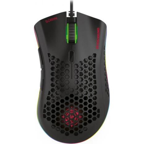 Ενσύρματο Ποντίκι Zeroground MS-4100G Soriin Pro RGB Gaming Μαύρο