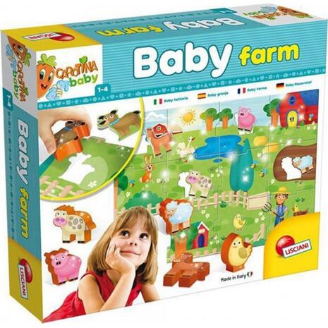 Παζλ Baby Farm Lisciani 18 τεμάχια (67848)