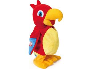 Λούτρινο Real Fun Toys παπαγάλος ripetix perry 20cm που μιλάει (820-26138)